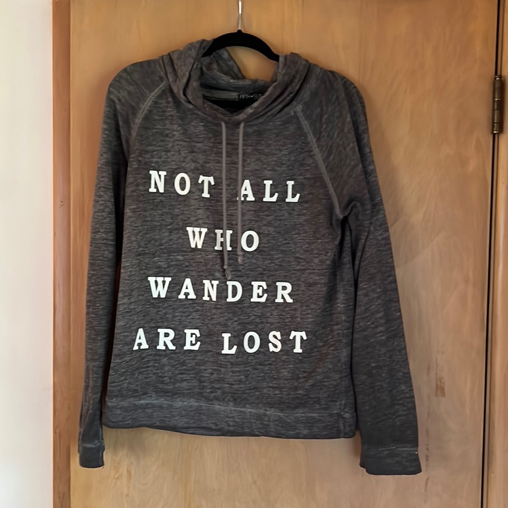 Fifth Sun gray hoodie
